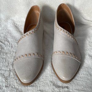 NIB Ankle Booties w/ Cutout & Stitching Detail